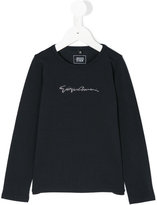 Thumbnail for your product : Armani Junior long sleeve printed T-shirt