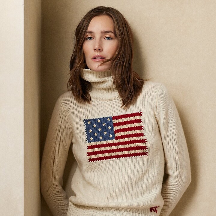 Ralph Lauren Women's White Cashmere Sweaters | ShopStyle