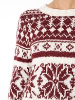 Thumbnail for your product : House of Fraser Linea Weekend Ladies snowflake pattern chunky jumper