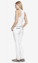 Thumbnail for your product : Express Ultimate Double Weave Slim Leg Columnist Pant