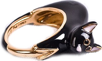 Chic Pig - Nerone Cat Black Ring
