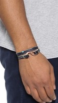 Thumbnail for your product : Cause and Effect Splatter Paint Double Wrap Bracelet