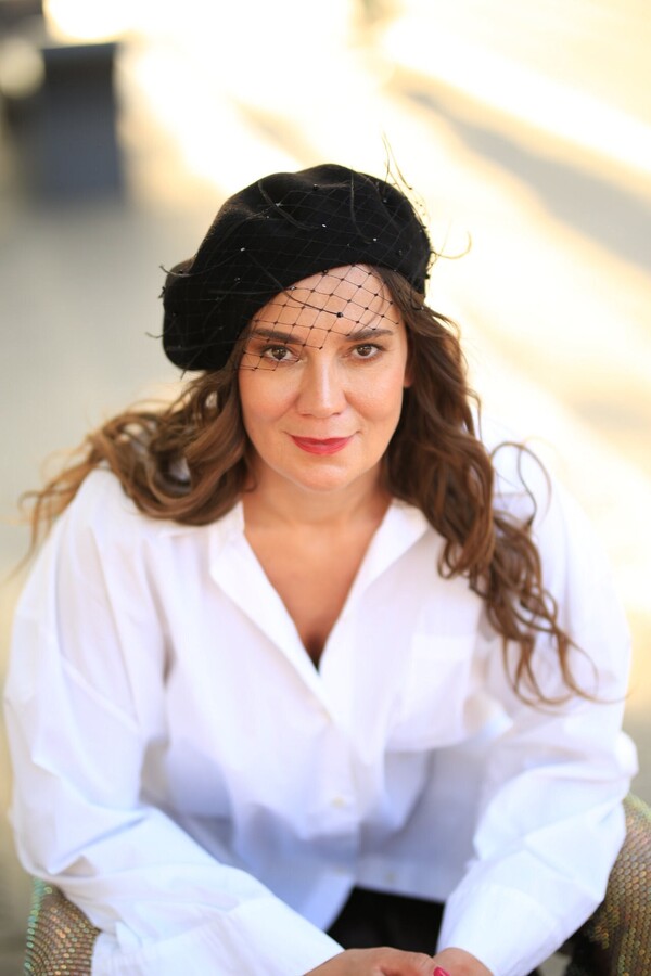 Etsy Black Beret With Veiling Beads & Feathers Black Wool Winter Beret Rhinestones