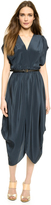Thumbnail for your product : Myne Heidi Belted Silk Dress