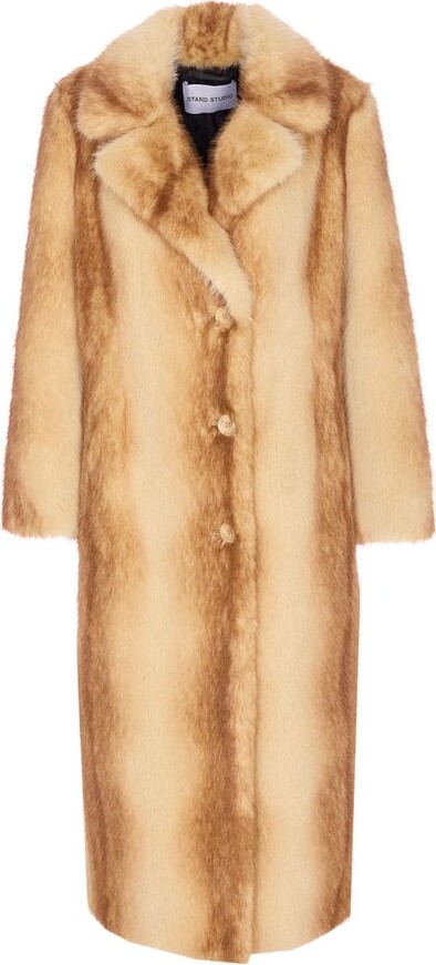 Stand Studio Nora Gradient Effect Buttoned Coat