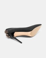 Thumbnail for your product : Ted Baker Crystal floral embellished courts