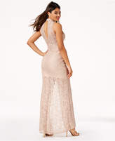Thumbnail for your product : Jump Juniors' Glitter Lace Gown