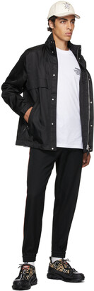 Burberry Black Recycled Nylon Hooded Jacket