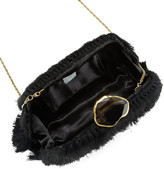Thumbnail for your product : Rafe Amanda Fringe Clutch Bag with Agate Clasp