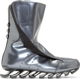 Thumbnail for your product : Rick Owens Gunmetal adidas by Springblade High Boots