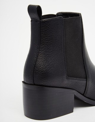 ASOS COLLECTION RIGHT ABOUT NOW Western Pointed Chelsea Ankle Boots