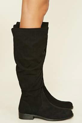 Forever 21 Slouchy Faux Suede Boots