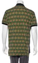 Thumbnail for your product : Givenchy Geometric Print Polo Shirt
