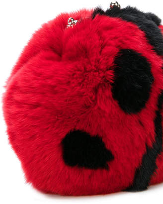 Dolce & Gabbana Kids ladybird shoulder bag