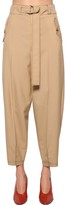 Thumbnail for your product : Marni Belted Wool Gabardine Cargo Pants
