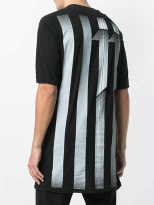 11 By Boris Bidjan Saberi striped T-shirt