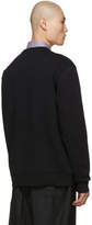 Thumbnail for your product : Lanvin Black Cross Out Logo Sweatshirt