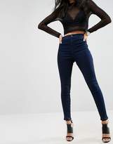 Thumbnail for your product : ASOS Design Rivington High Waisted Jegging With Side Inserts