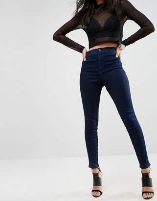 ASOS Design Rivington High Waisted Jegging With Side Inserts
