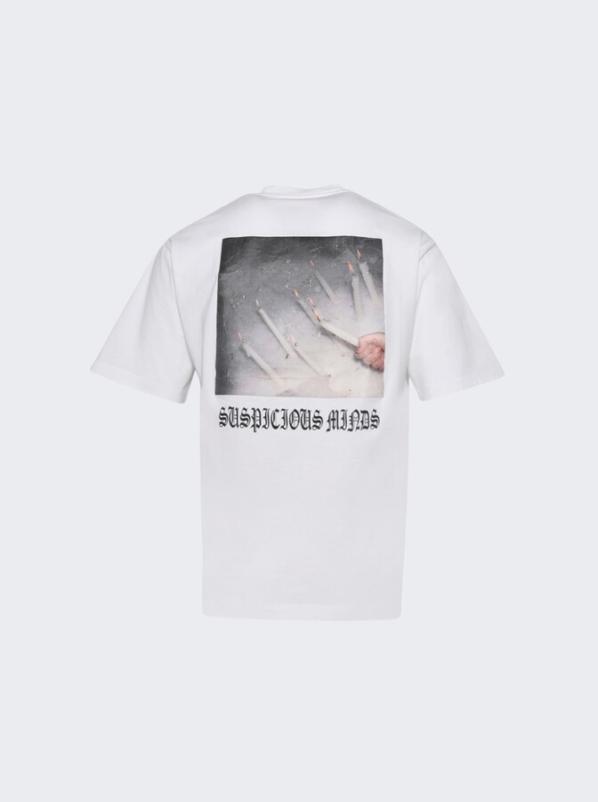 032c Candle Dinner Tee White