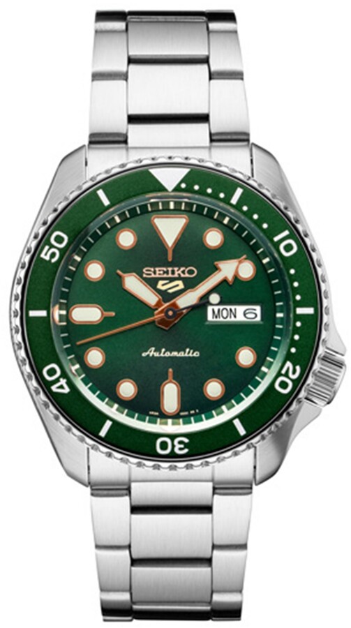Seiko Men's Automatic 5 Sport Stainless Steel Bracelet Watch 40mm