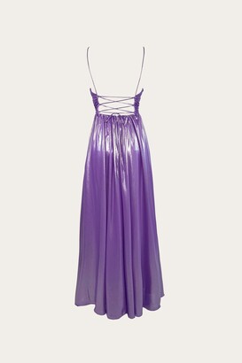 Aniye By Women's Purple Other Materials Dress