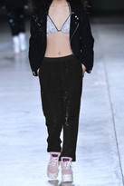 Thumbnail for your product : Ashish Sequined silk-georgette straight-leg pants