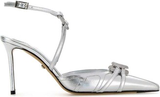 MACH & MACH Women's Silver Shoes | ShopStyle