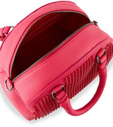 Thumbnail for your product : Christian Louboutin Panettone Small Spiked Satchel Bag, Pink