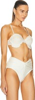 Thumbnail for your product : PatBO Pearl Beaded Bralette Top in White