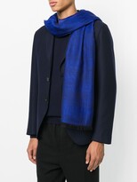 Thumbnail for your product : Armani Jeans Jacquard Logo Scarf