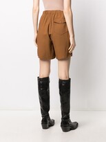 Thumbnail for your product : AMI Paris High-Waisted Knee-Length Shorts