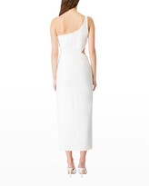 Thumbnail for your product : Bardot Jenna One-Shoulder Cutout Slit Dress