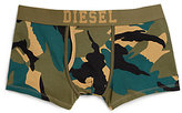 Thumbnail for your product : Diesel Camo Stretch Cotton Boxer Briefs