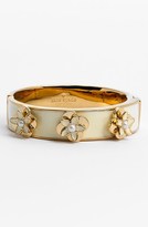 Thumbnail for your product : Kate Spade 'window Seat Bouquet' Enamel Hinged Bangle