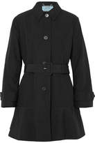 Prada - Cotton-blend Gabardine Trench Coat - Black