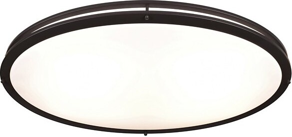 Access Lighting Solero III Oval LED Flushmount Light in White