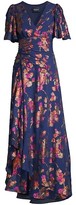 Thumbnail for your product : Shoshanna Minka Jacquard Long Flare Dress