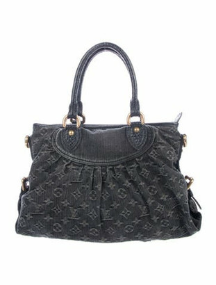 louis vuitton denim purse