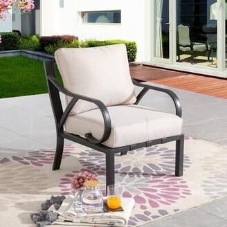Lark Manor Torpoint Patio Chair with Cushions - ShopStyle