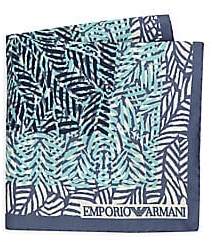 Emporio Armani Men's Printed Silk Handkerchief