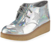Thumbnail for your product : Stella McCartney Wendy Star-Patched Platform Sneaker