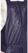 Thumbnail for your product : Acne Studios Chagall Leather Overalls