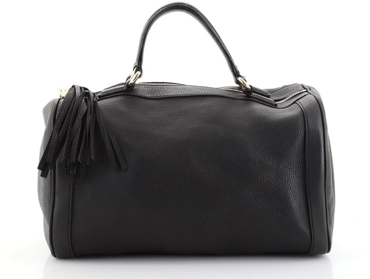 Gucci Soho Boston Bag Leather - ShopStyle