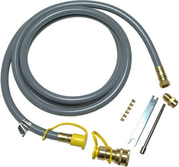 Permasteel Universal Natural Gas Conversion Kit for 5-Burner Plus Side Burner Gas Grills