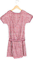 Thumbnail for your product : Little Marc Jacobs Girls' Floral Print A-Line Dress