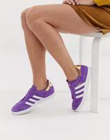 Thumbnail for your product : adidas TFL Gazelle sneakers in purple and white