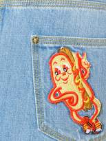Thumbnail for your product : Kenzo badge appliquéd boyfriend jeans