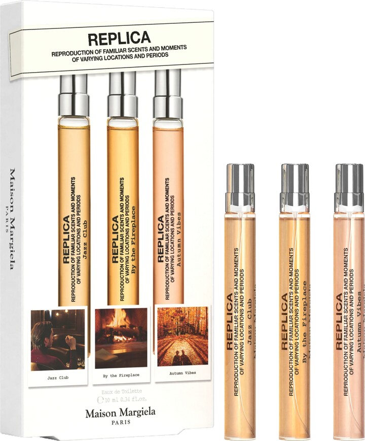 Maison Margiela Replica Warm & Spicy Travel Perfume Trio Set (Limited Edition) $105 Value