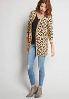 Thumbnail for your product : Sugarhill Brighton Cheers to Fierceness Leopard Cardigan